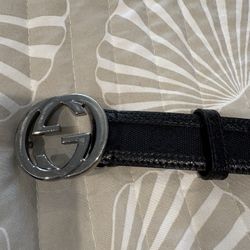 Women’s Gucci Canvas Belt M