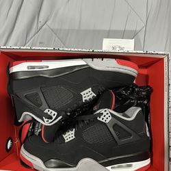 Jordan Retro 4 Bred Size 8.5