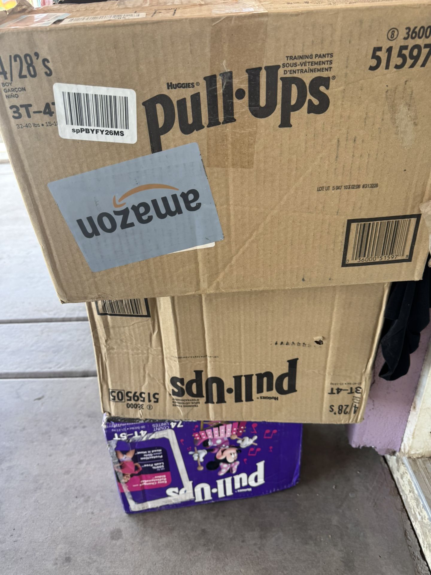 pull-up diapers!!