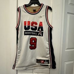 Nike Jersey USA Basketball Michael Jordan 1992 Dream Team White Size M