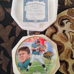 Collectible Football Plate 