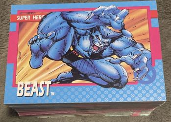 1992 Impel Uncanny X-Men Series 1 Complete 100 Card Set 