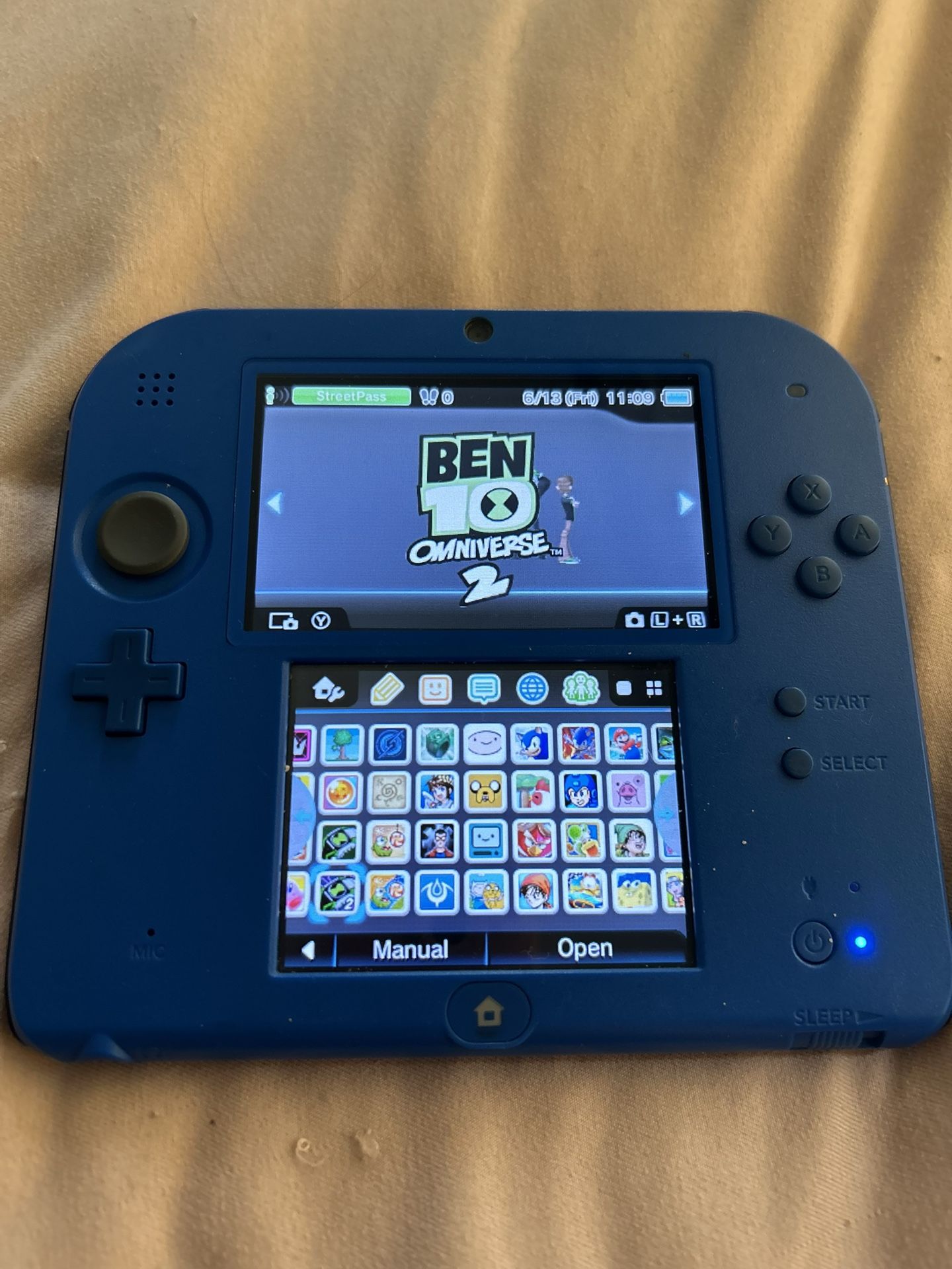 Modded 2DS BLUE