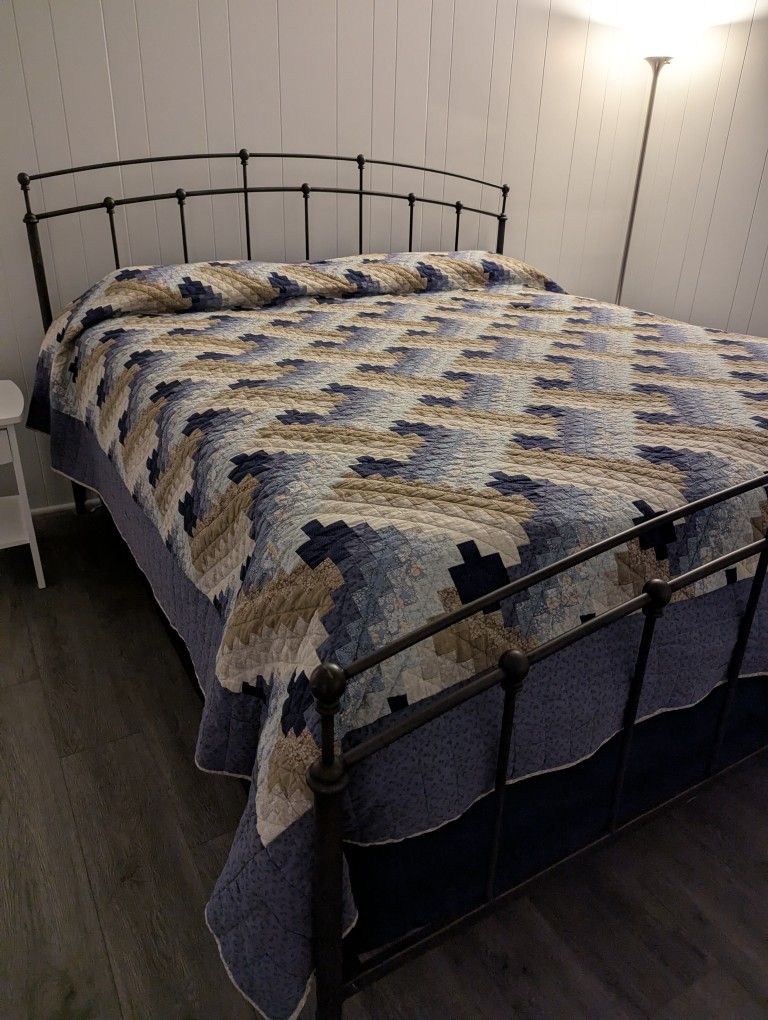 Cal King Bronze Bed Set