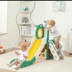Brand new in box 📦 Toddler Slide in Green and yellow 💛 💚