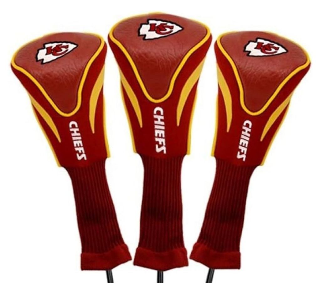Kansas City Chiefs Golf Woods Covers 