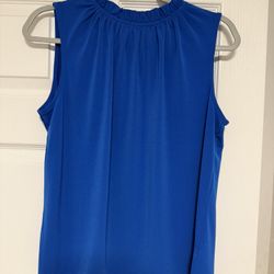 Women Top Blouse Blu Petite PM