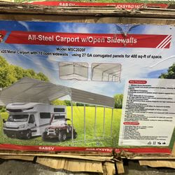 20x20 Carport