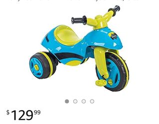 Huffy Dual Power 2 in 1 6 Volt Tricycle Blue Green for Sale in Santa Ana CA OfferUp