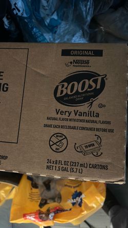 Boost nutritional drink 24 pk non opened