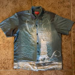 supreme fuc rayon shirt