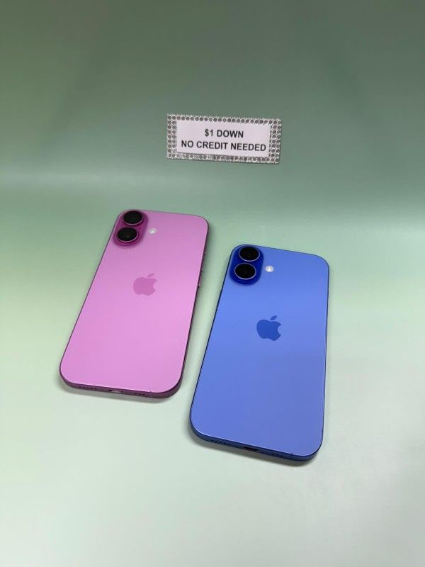 Apple IPhone 16 5G - Only $1 Today Pay The Rest Later! 