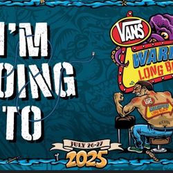 2025 Vans Warped Tour Long Beach Ticket (2 Day GA Digital Copy)