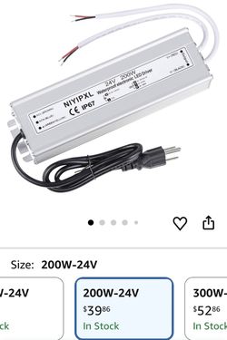 Led Driver 200 Watts 24volts 