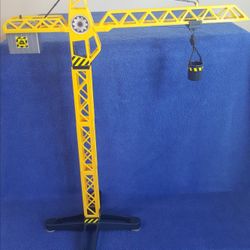 Large Battery Operated Crane Toy. Like New!