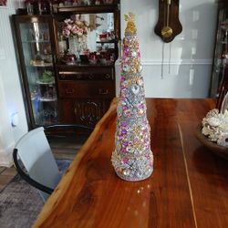 Jeweled CHRISTMAS TREE, 20 IN TALL