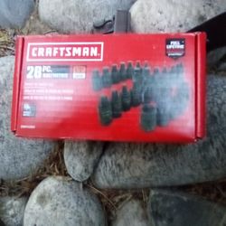 Craftsman 28 Piece Set 1/2inch 
