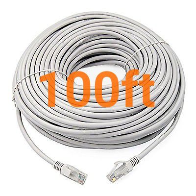 New 100ft cat6 high speed ethernet patch cable