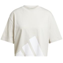 New Adidas Oversized Crop T-Shirt – Size L – With Tags