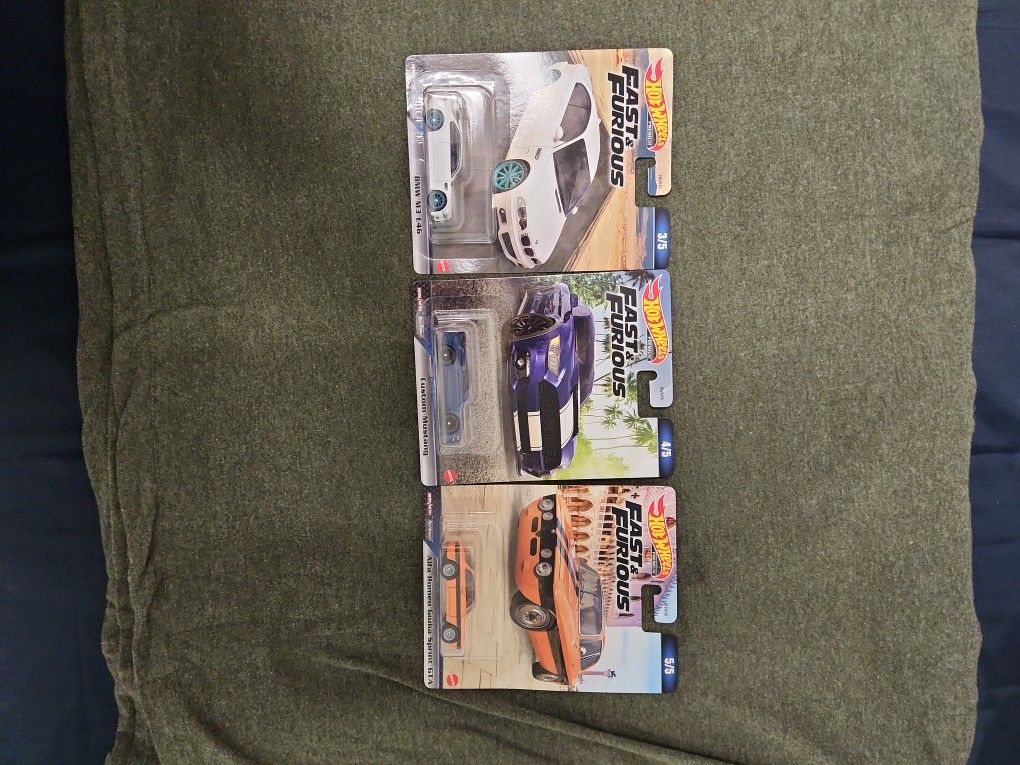 2023 Hot Wheels Fast & Furious Partial Collection