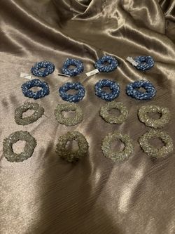 Pottery Barn Beaded Napkin Rings