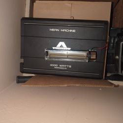 Mean Machine Amp 4000 Watts