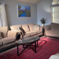 5 Piece Sofa Set With Pillows 