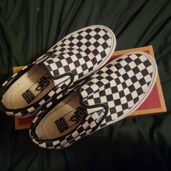Checkered Slip On VANS 8W
