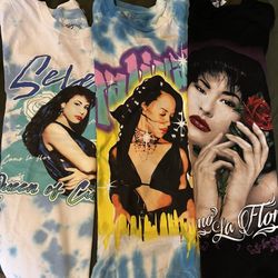 Selena & Aaliyah Graphic T Shirts