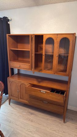 Mid century hutch