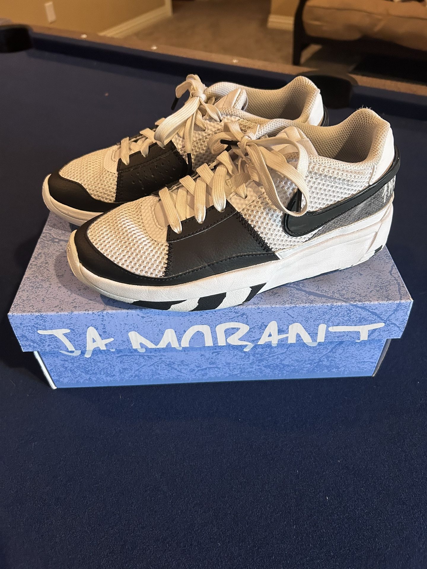 Nike Ja 1 Scratch Used With Original Box Size 5.5