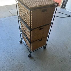Storage Rack w/ 3  Baskets 