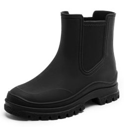 New Men Chelsea Rain Boots Size 7.5
