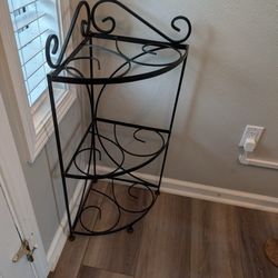 Wrought Iron Corner Stand
