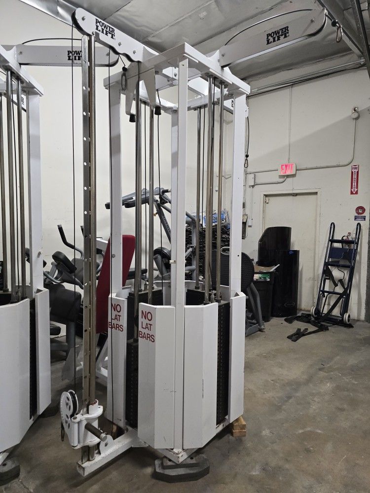 Powerlift 4 stack jungle gym exercise fitness commercial gym equipment