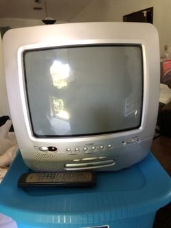 Color Coby DVD 14” with Remote