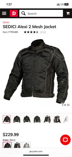 SEDICI Alexi 2 Mesh biker jackets “RARELY USED”