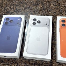 Apple iphone 17 pro max brand new with 1 year warranty 