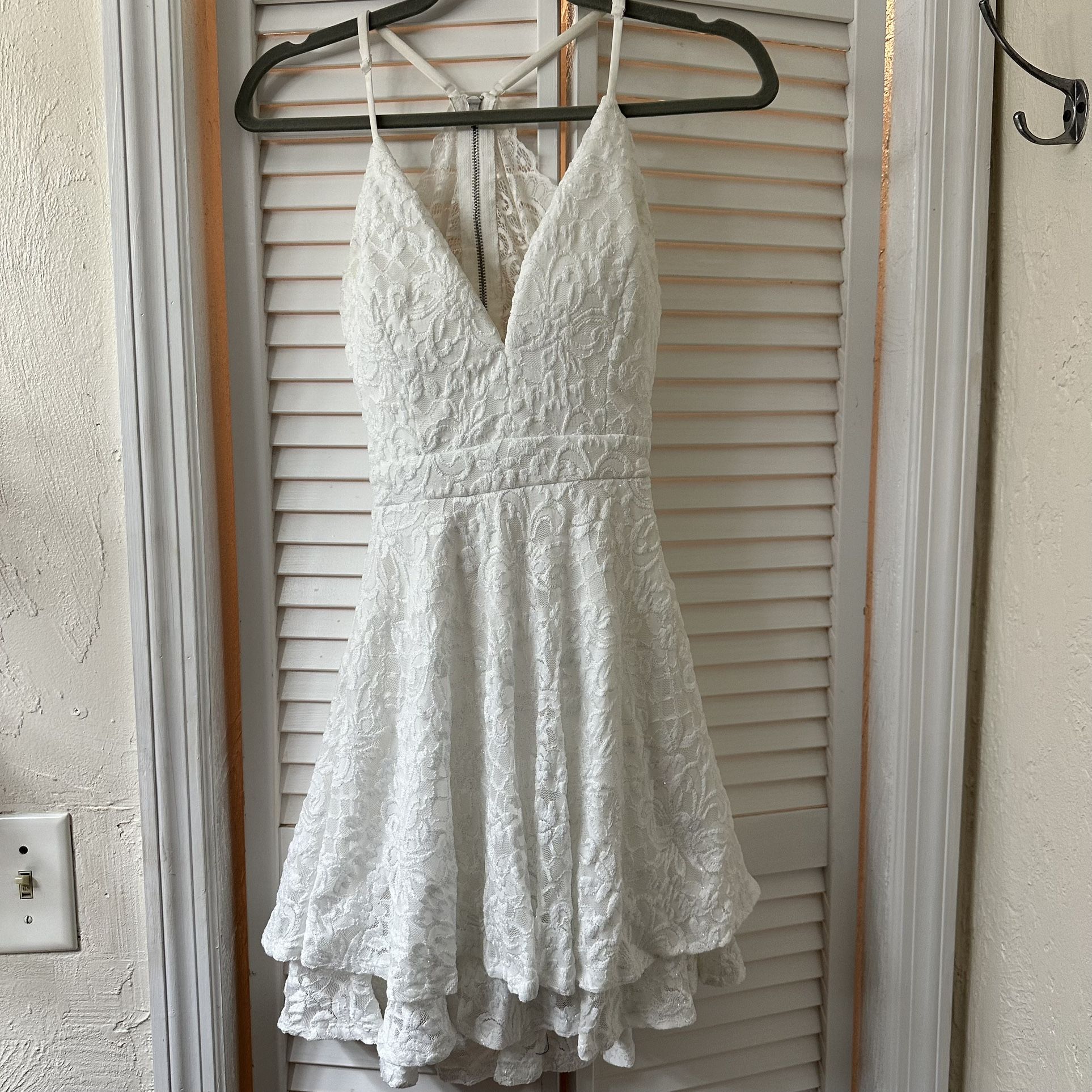 Small White Sparkle Dress