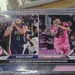 Lionel Messi/Steph Curry Night, Night