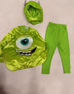 Disney Pixar Mike Wazowski Halloween Costume 3T-4TMonsters Inc