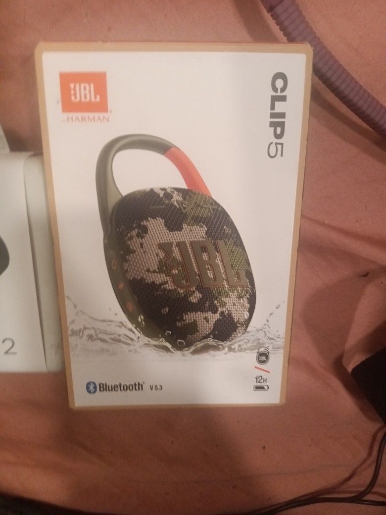 JBL CLIP 5 Portable Bluetooth Speaker By Harman