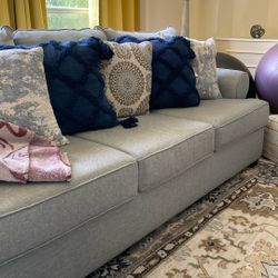 2- LIGHT BLUE Sofa (Accept Offers)