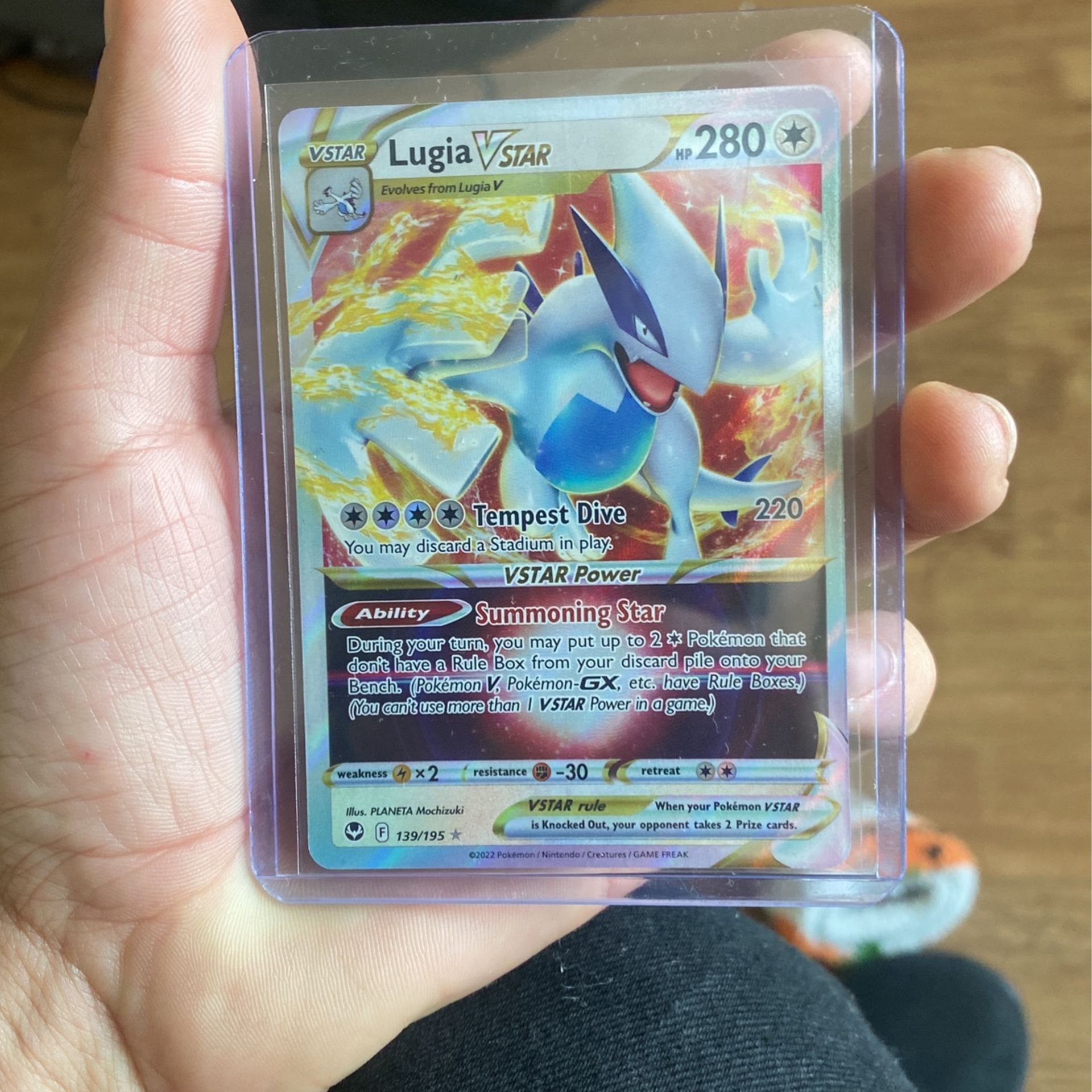 Lugia Vstar Silver Tempest 