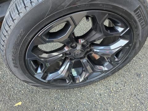 Ram Limited 22 Inch Factory Rims & Tires.