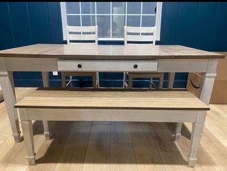 Dining room table from Ashley’s