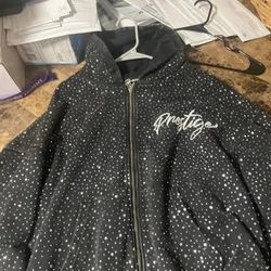 Prestige Graphic Zip-Up Hoodie