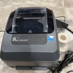 Zebra GX430t Barcode Label Printer 