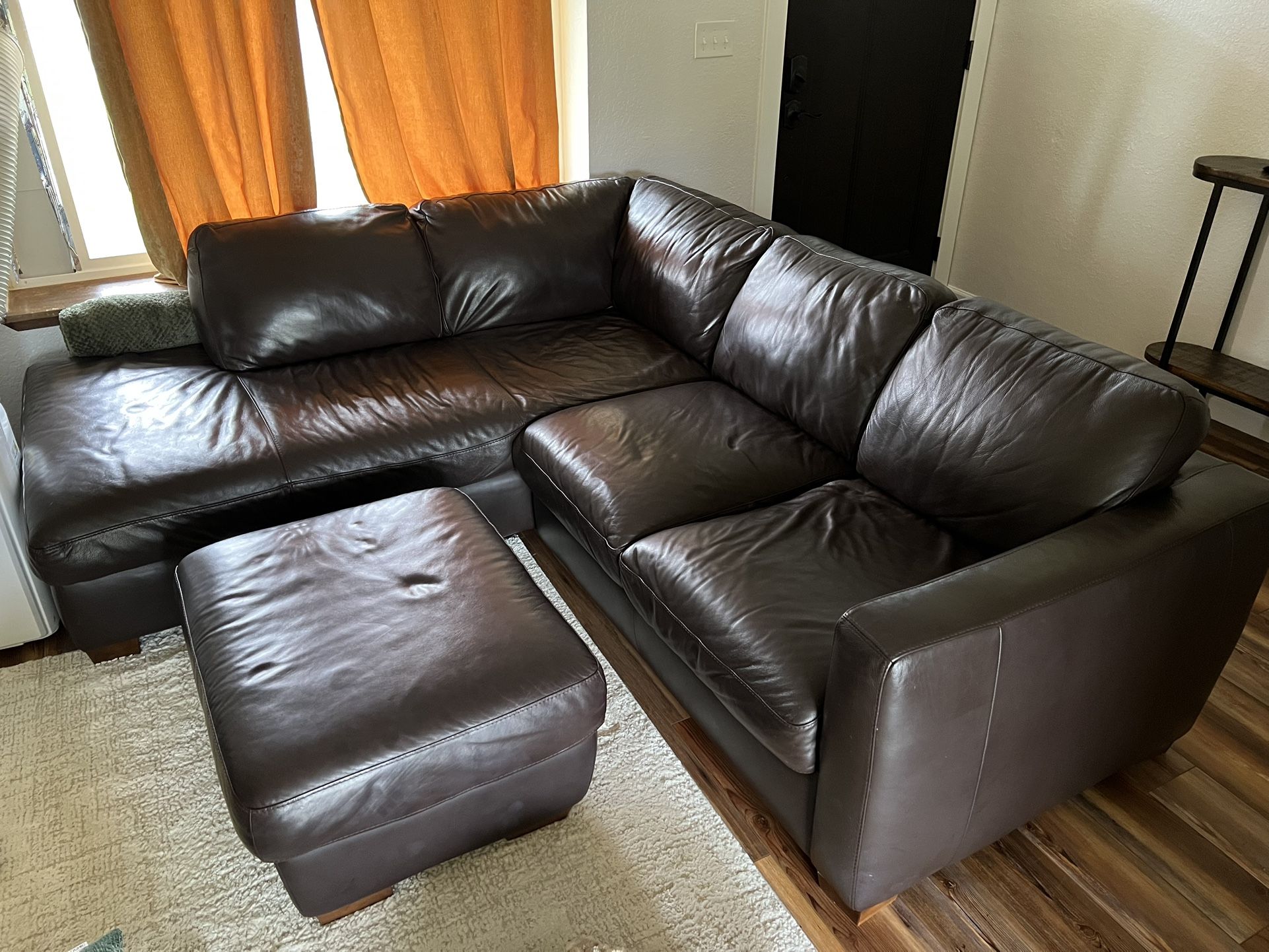 Leather Sectional Couch (pending)
