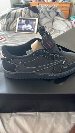 Travis Scott x Air Jordan 1 Low OG Black